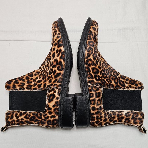 Clarks Clarkdale Arlo Padded Insole Chelsea Ankle Boots Shoes Leopard Womens 8.5 - Picture 8 of 10